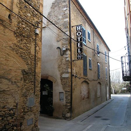 Hotel De La Font Peralada Dış mekan fotoğraf